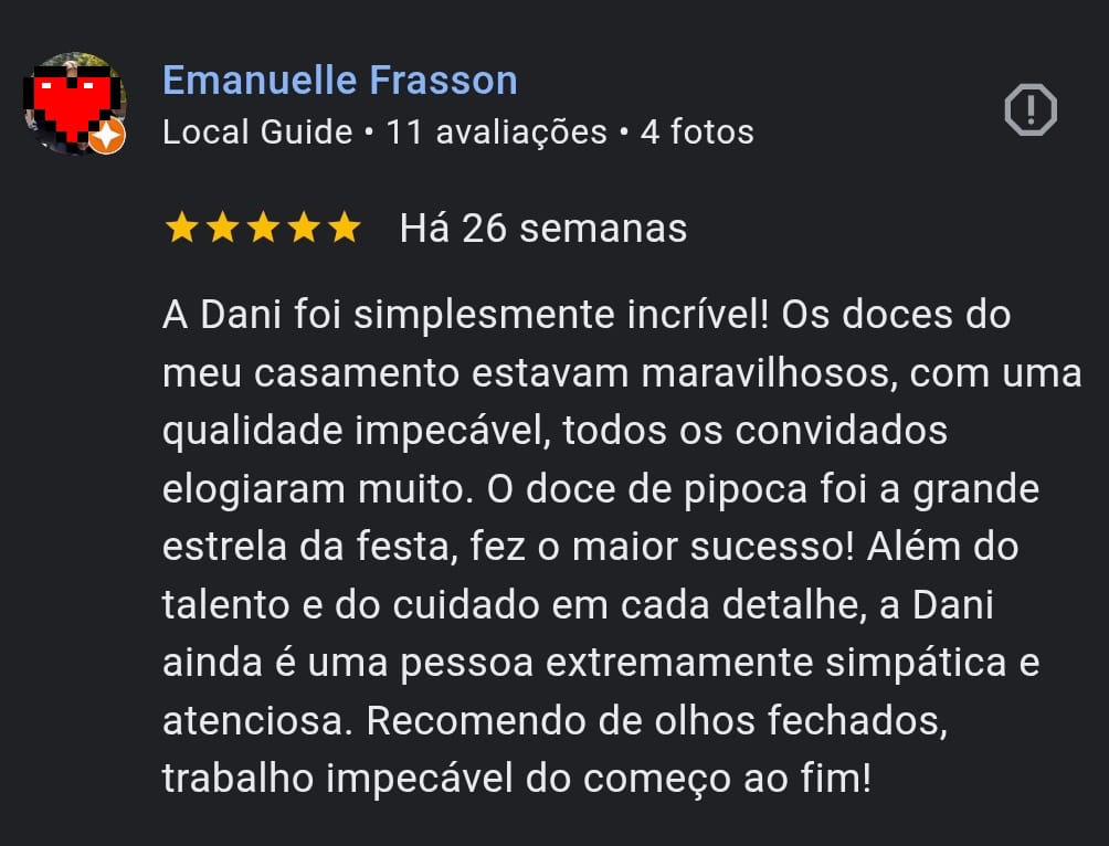 Depoimento de Emanuelle Frasson